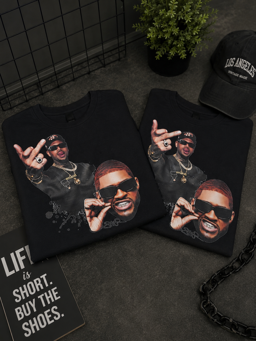 Hip-Hop Graphic Tee – Bold Streetwear Unisex T-Shirt