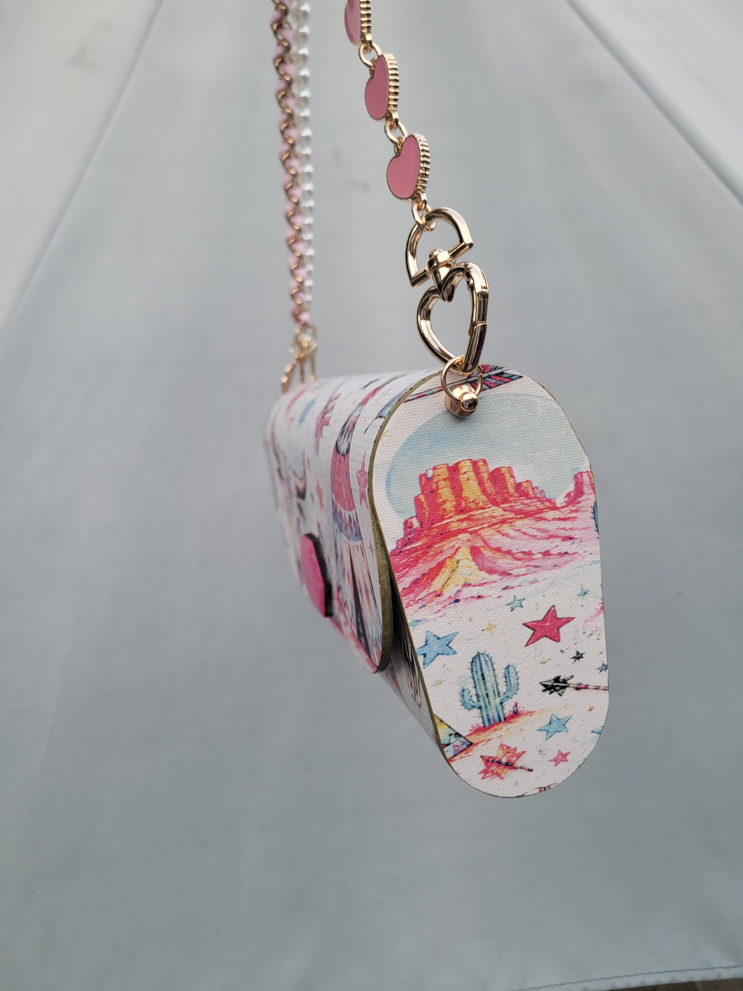 Desert Dreams Western Wooden Purse