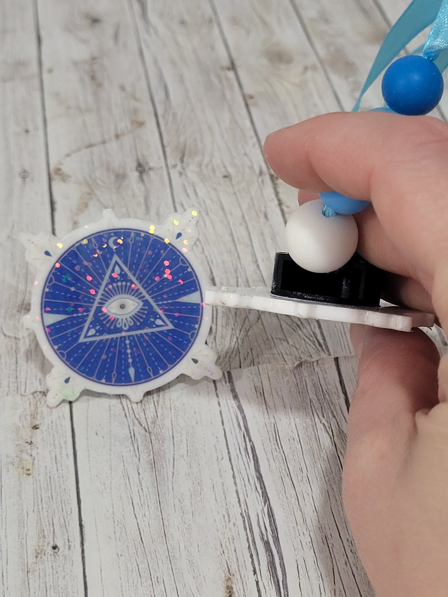 Evil Eye Car Freshener – Vent Clip or Rearview Mirror Hanging