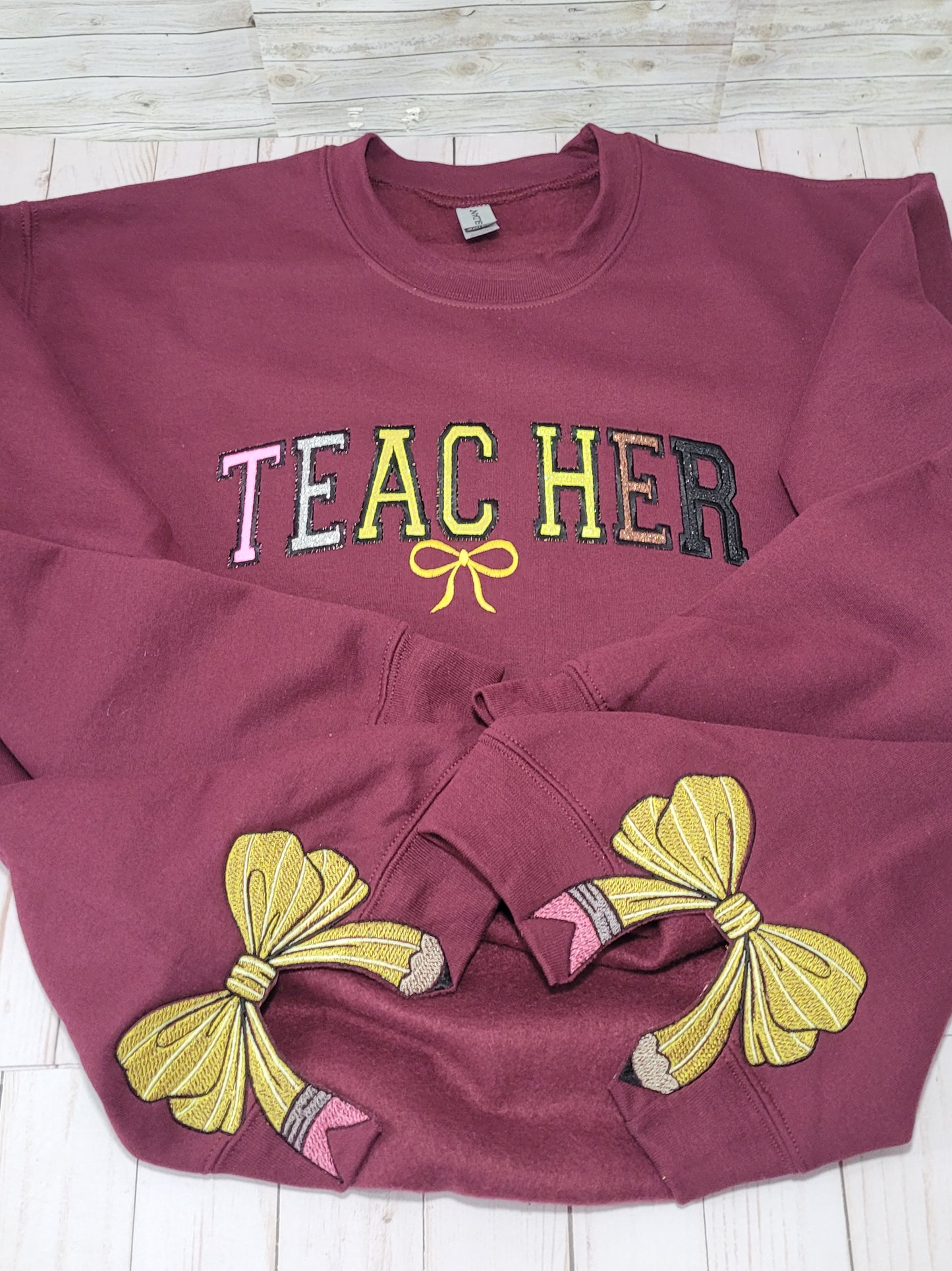 Teacher sweater