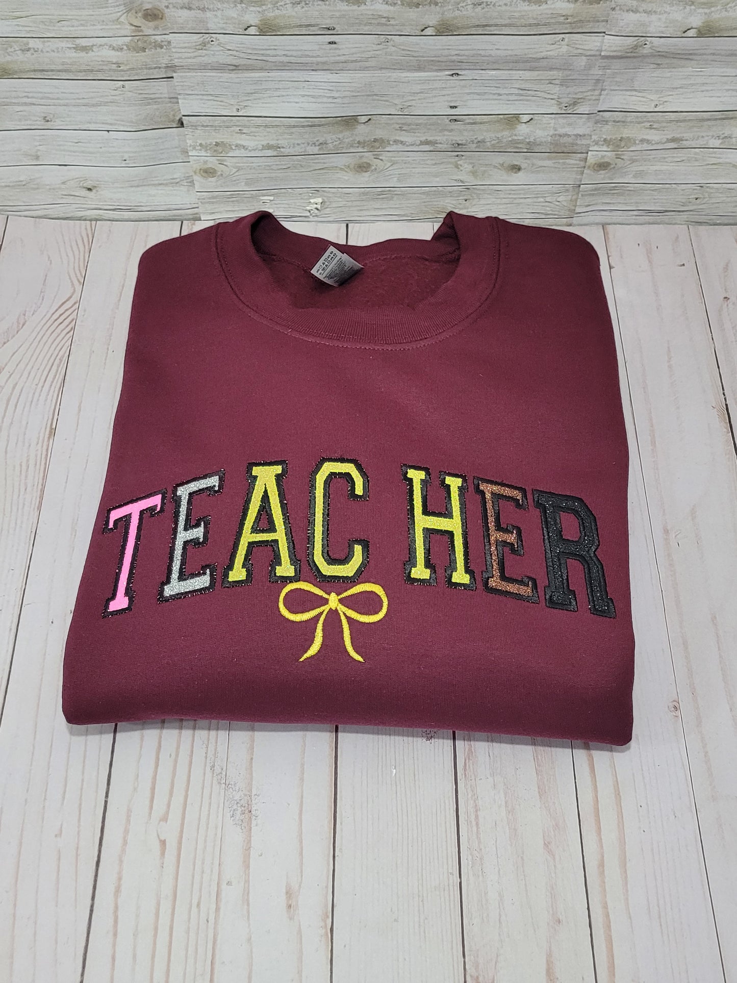 Teacher sweater