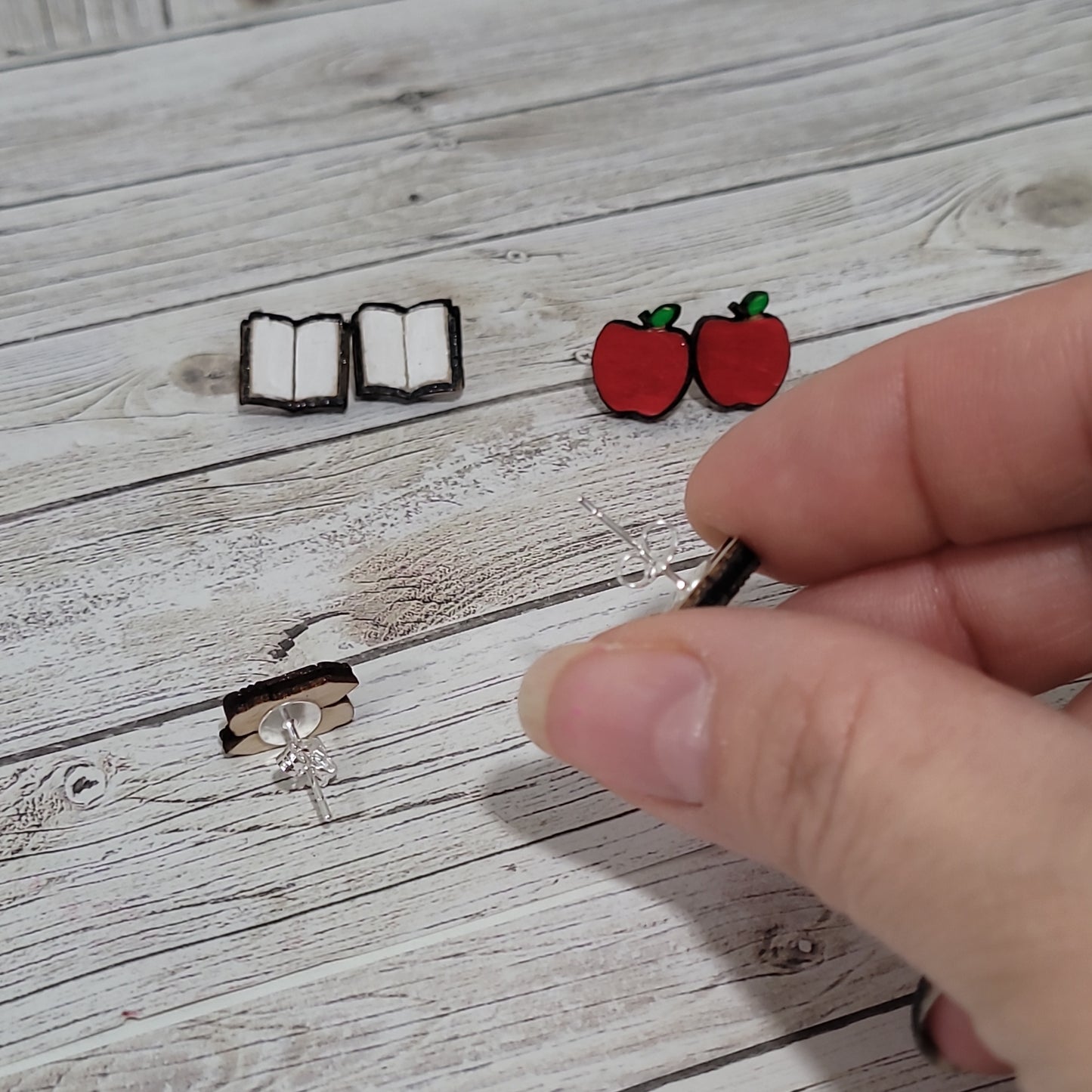 Teacher earrings