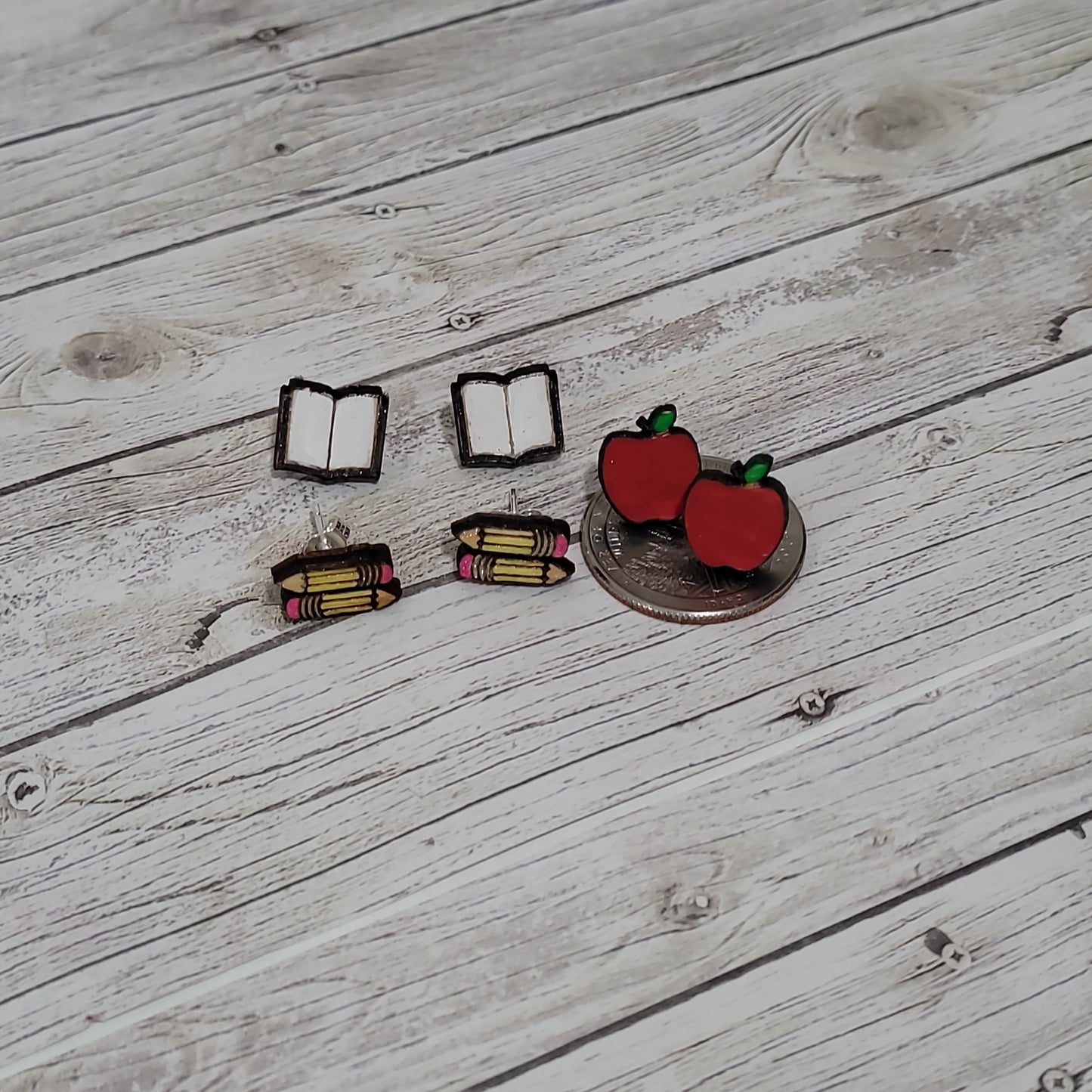 Teacher earrings