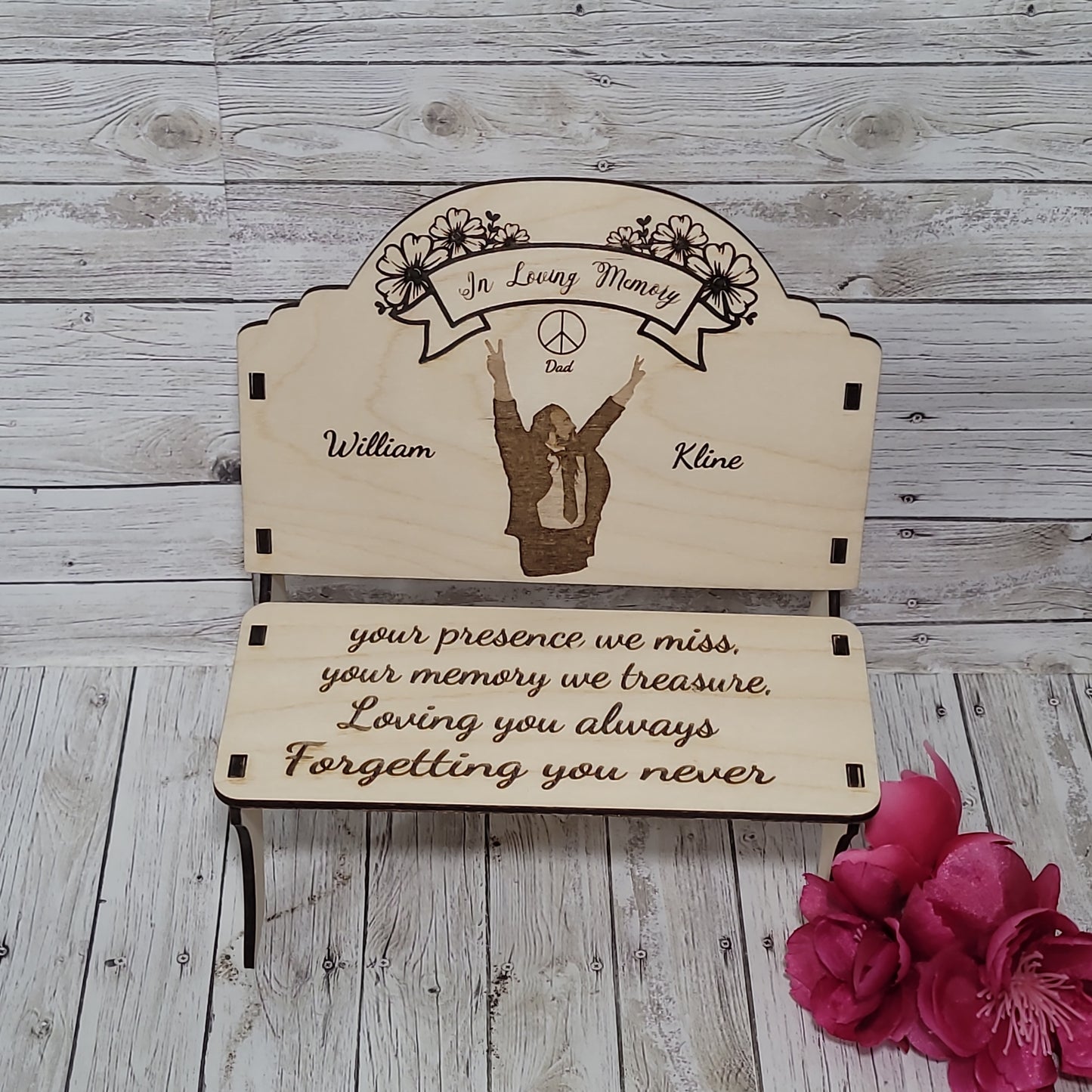In Loving Memory Bench