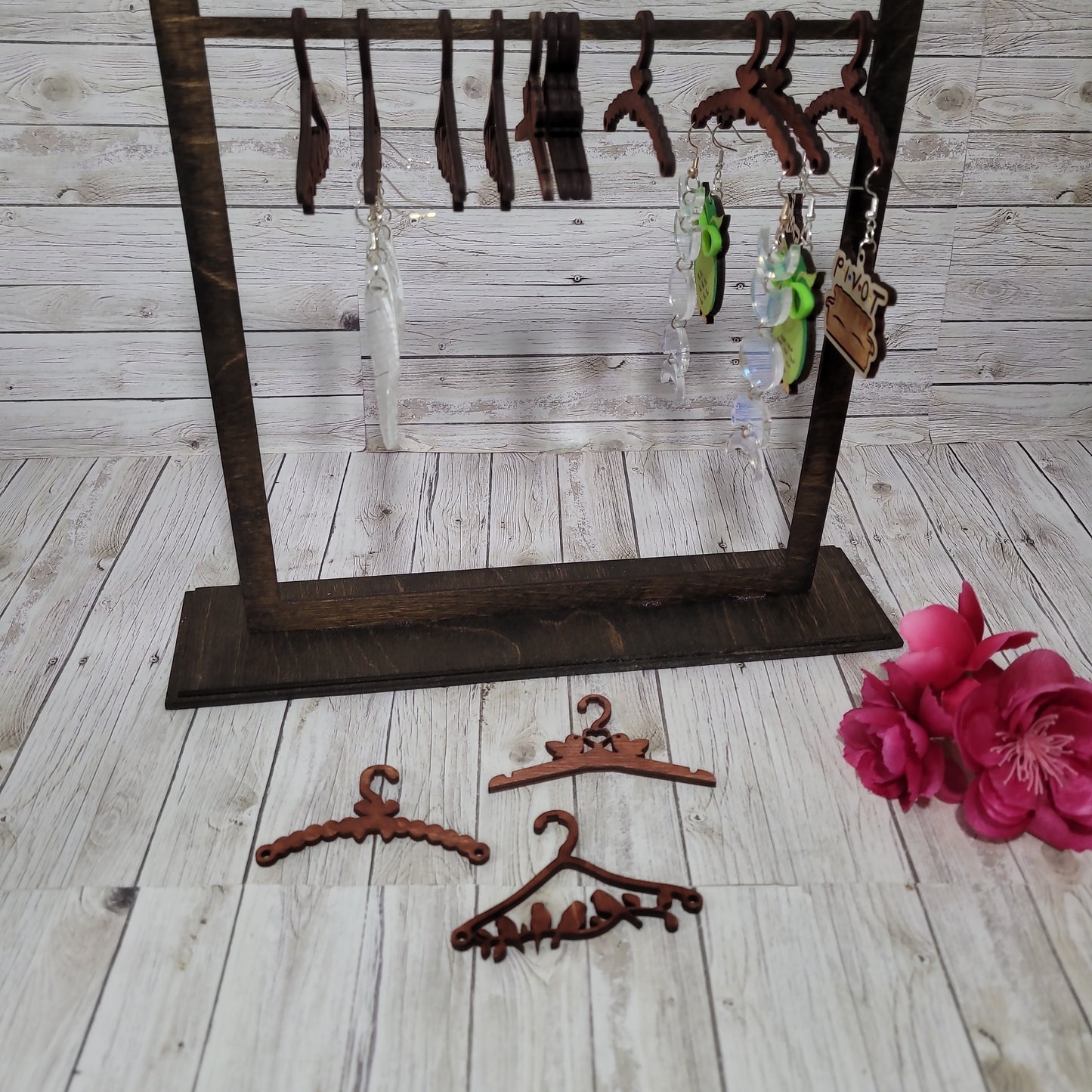 Earring holder, Cloths Hanger Earring holder