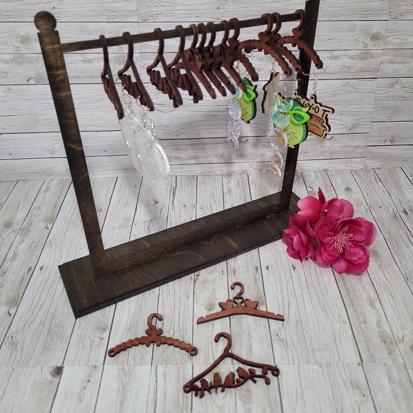 Earring holder, Cloths Hanger Earring holder