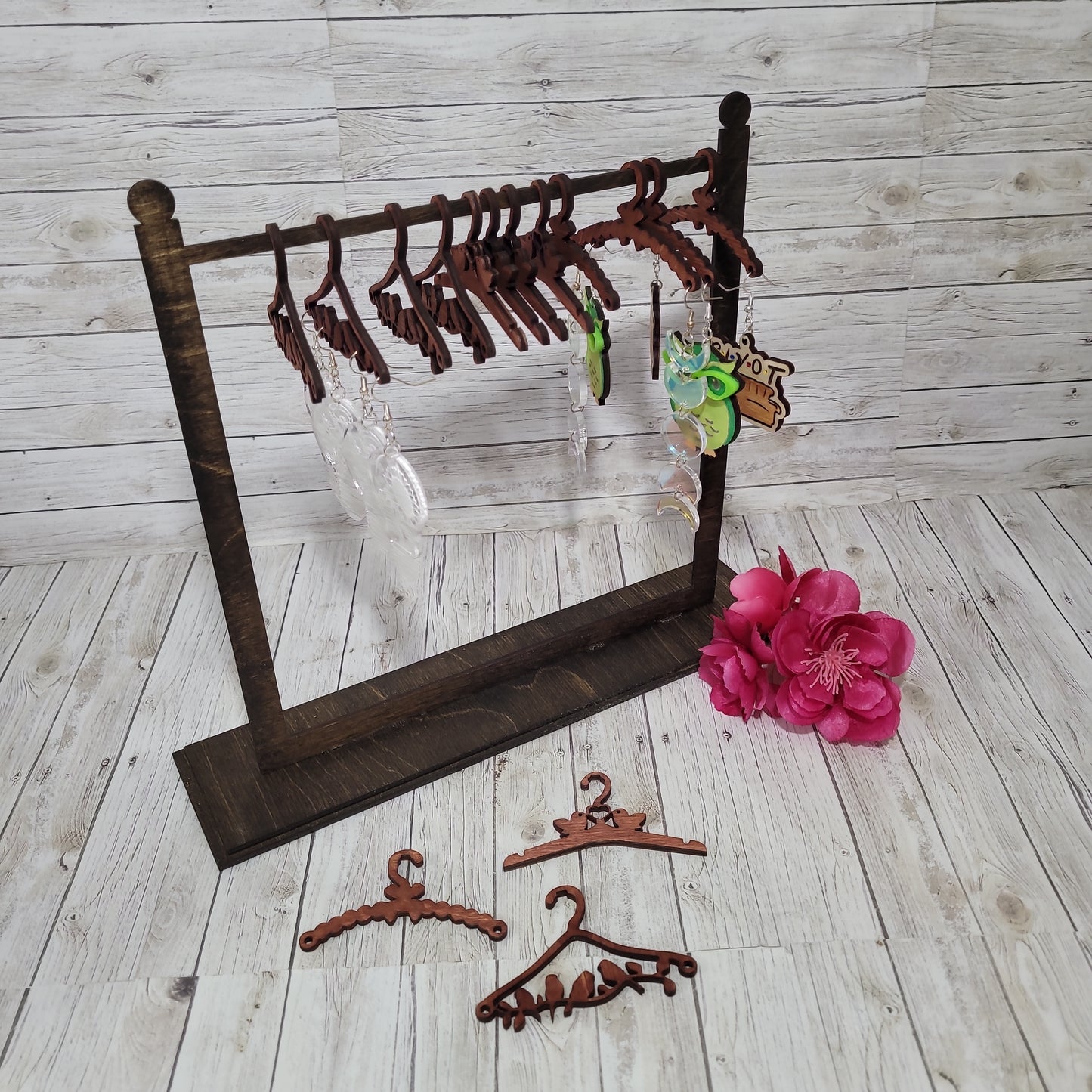 Earring holder, Cloths Hanger Earring holder