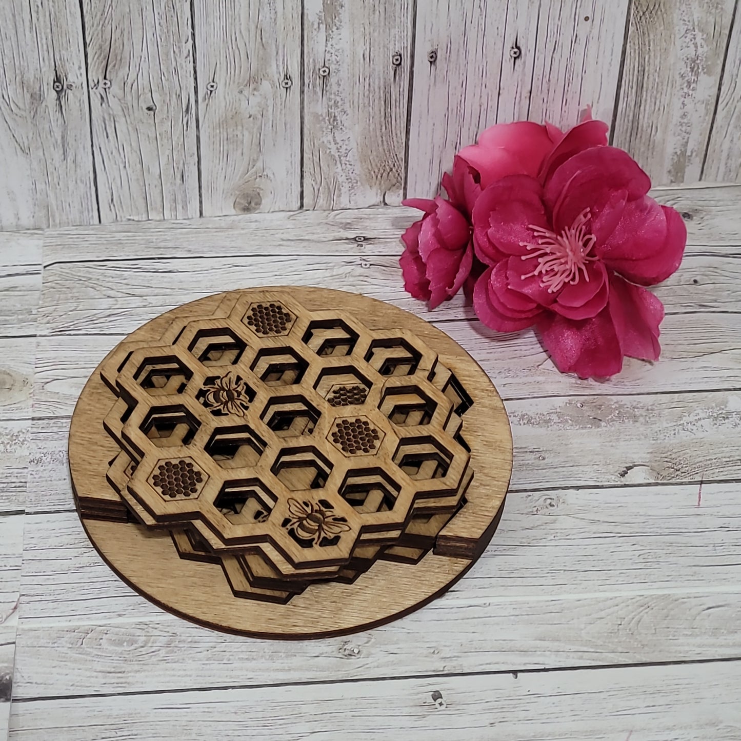 Honey Bee Coasters