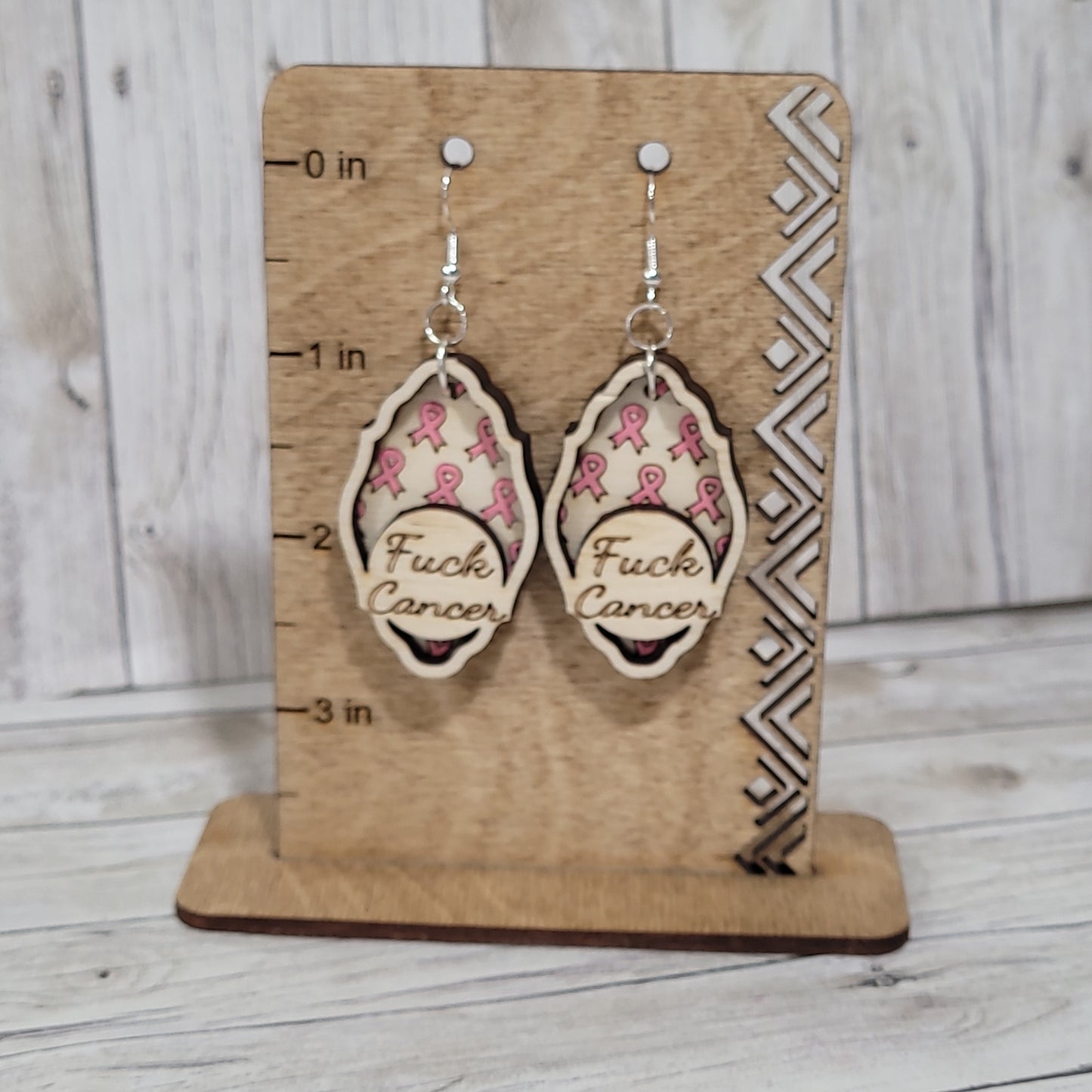 Breast Cancer Earrings