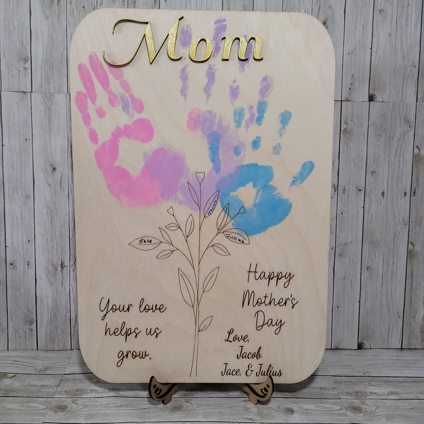 Mothers Day Gift, Thanks For Helping Us Grow