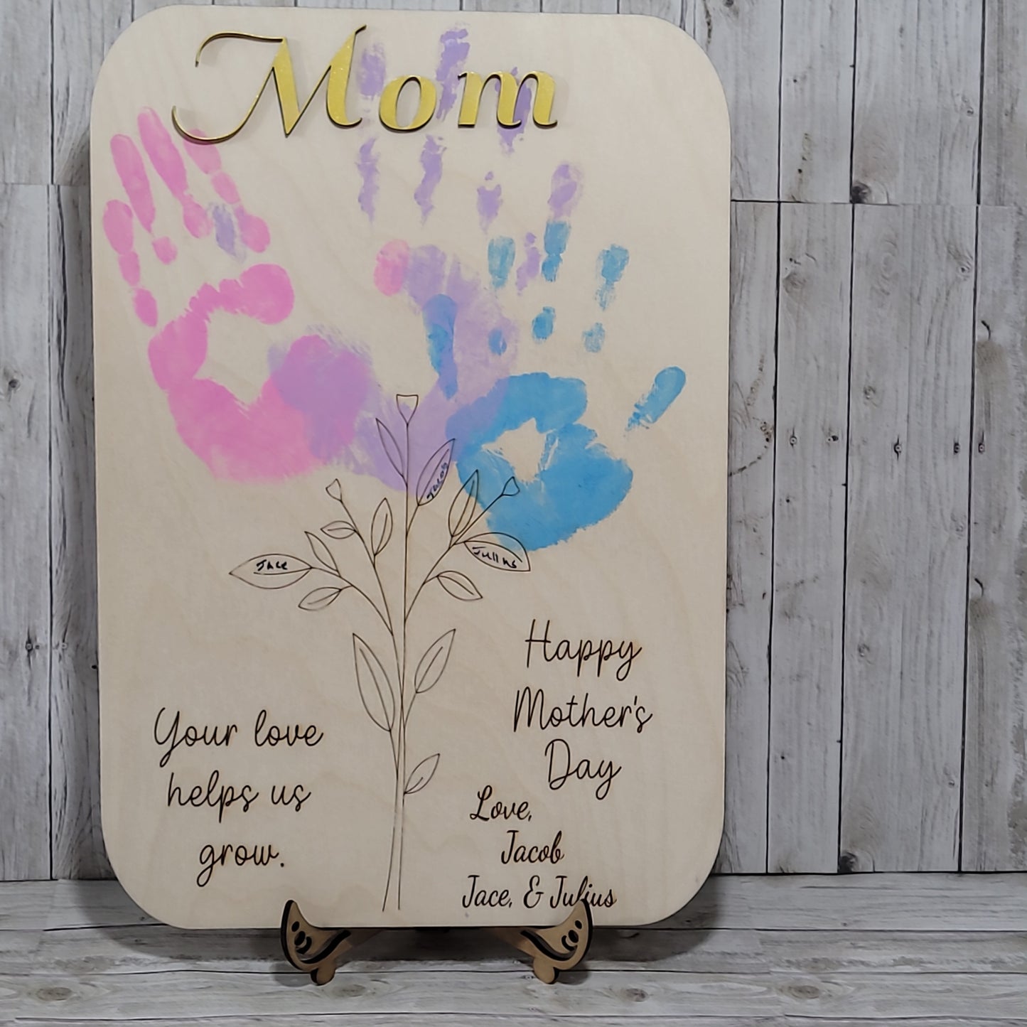 Mothers Day Gift, Thanks For Helping Us Grow
