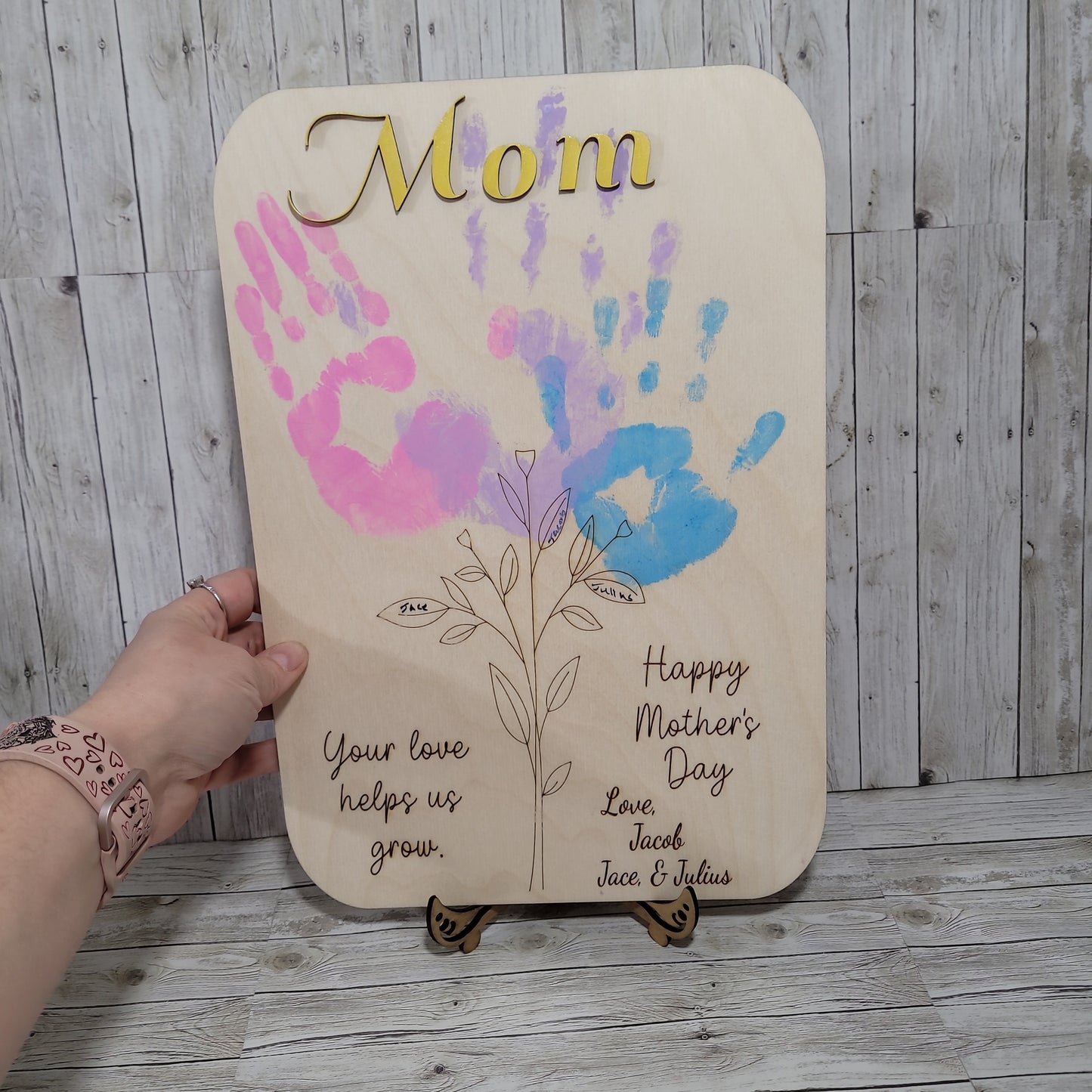 Mothers Day Gift, Thanks For Helping Us Grow