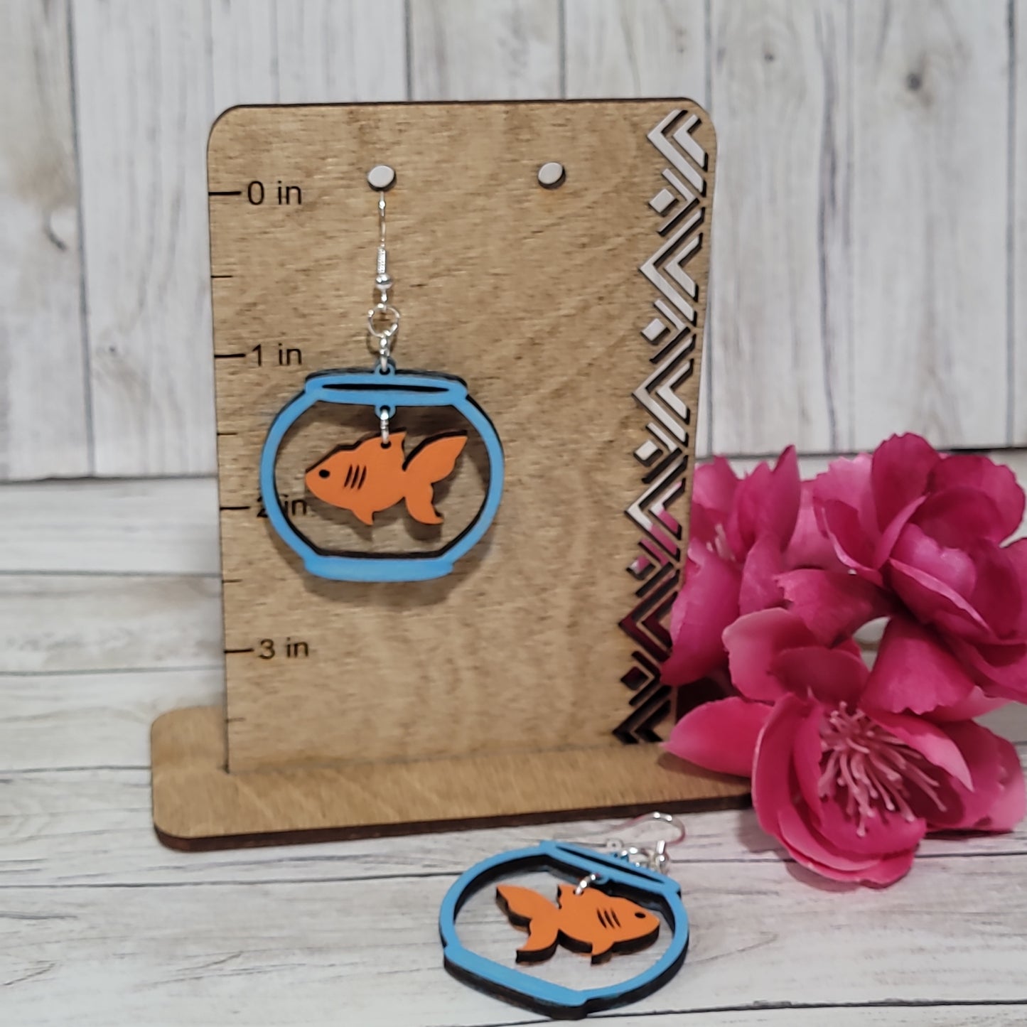 Gold Fish Earrings