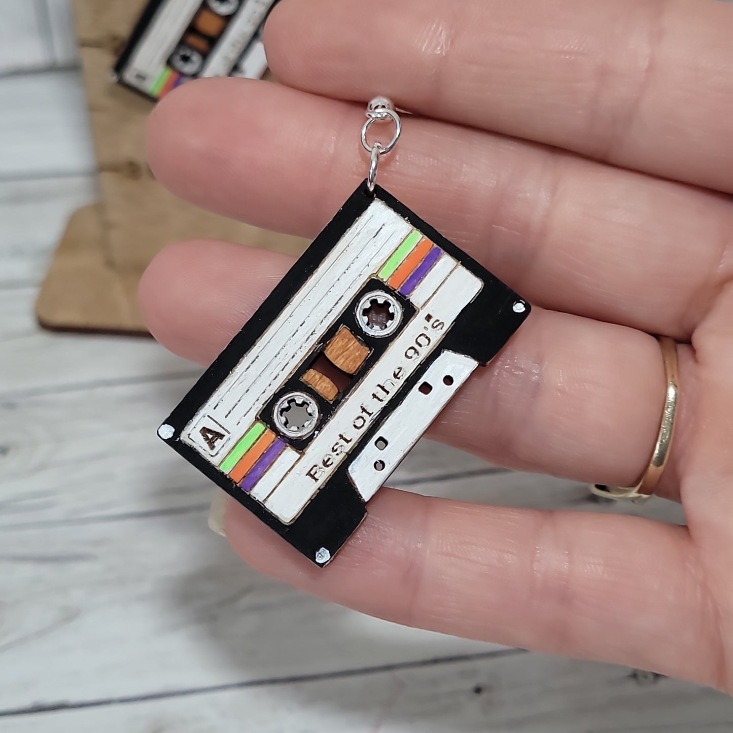 Cassette Tape Earrings