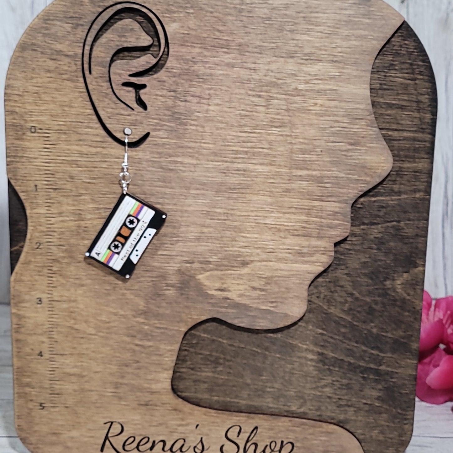 Cassette Tape Earrings
